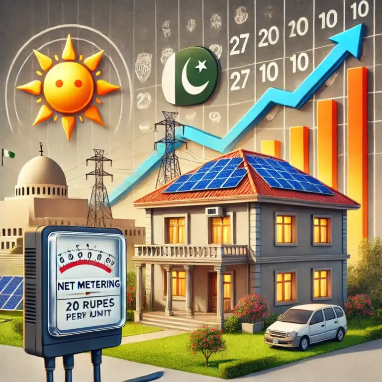 Pakistan's new net metering policy